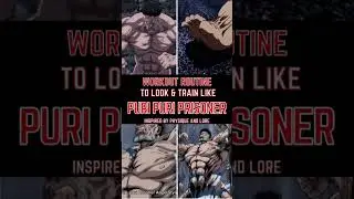 Puri Puri Prisoner Workout from One Punch Man 💪🏼