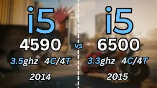 i5 4590 vs i5 6500 Tested in 11 Games (2024) | 1080p