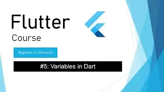 05 Variables in Dart