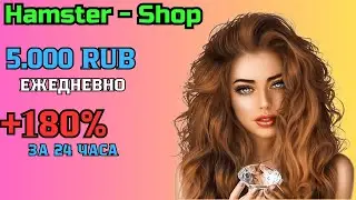 Заработок на проекте 💰 HamsterShop  📢 +5000 RUB ежедневно - заработок на дому 2024