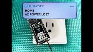 Simple Power Outage Monitor w/Push Notifications - Cellular 4G LTE