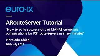 ARouteServer Tutorial