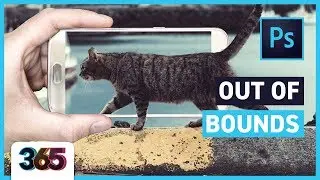 Out of Bounds | Photoshop CC Tutorial #51/365 Days of Creativity