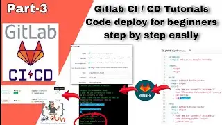 Gitlab Part 3 CI CD | Code deploy Tutorials for beginners