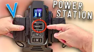 V Mount Battery Power Station for Videography, Photography and CAMPING!