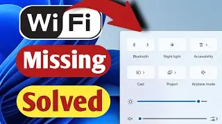 Windows 11 Wifi Not Showing | Windows 11 Wifi Not Showing Hindi