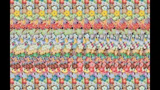 50 amazing 3D Stereograms  / Magic Eye