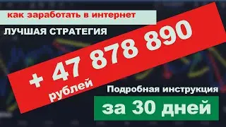 Высокоприбыльная Стратегия торговли без индикаторов - Разгон небольшого депозита с 1000 рублей