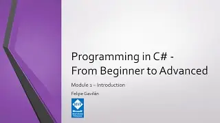 New Course: Programming in C# 11