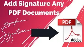 How to Sign PDF with Digital Signature Certificate | How attach your Signature on PDF File.