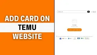 How To Add Debit or Credit Card On Temu Website (2024)