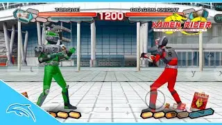 Kamen Rider Dragon Knight Gameplay (Wii) on Android | Dolphin v2407