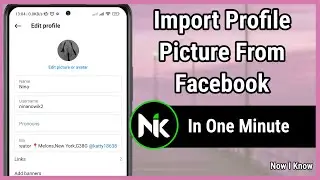 How To Import Instagram Profile Picture From Facebook 2024