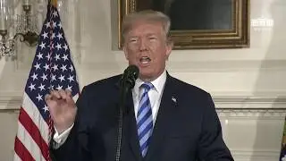 President Trump Gives Remarks on the Joint Comprehensive Plan of Action