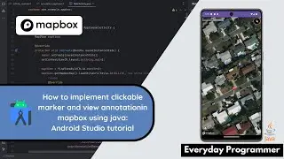 How to implement clickable Marker and View Annotations in Mapbox using Java Android Studio Tutorial