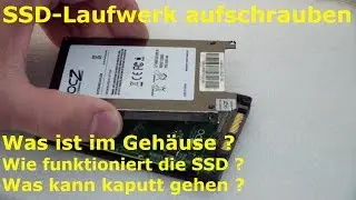 SSD in Einzelteile zerlegen - Überraschung - was ist eingebaut?