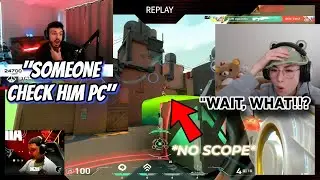 Tarik and Kyedae Reacts to FURIA Dgzin NO-Scope Vac Shots 😱 | SEN vs FURIA.