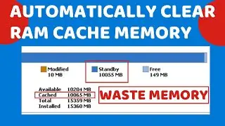 Automatically Clear RAM Cache Memory in Windows 10