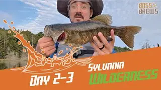 Fishing & Camping in the Sylvania Wilderness Day 2-3