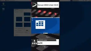 Devuan GNU+Linux 5.0.0 "Daedalus" Quick Overview #shorts