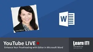 Microsoft Word | Enhance Your Proofreading with Editor