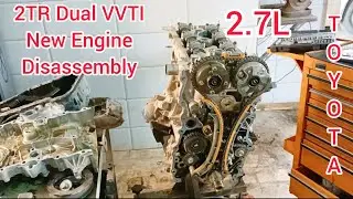 How To Disassembly 2TR-FE Dual VVTI Engine 2.7L Of Toyota