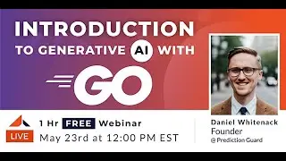 Introduction to Generative AI with Go by Daniel Whitenack