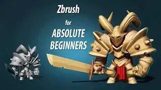 My Absolute Beginners Zbrush course promo video