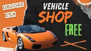 FREE  |  VEHICLESHOP  |  QBCORE - ESX  | GTA5 ROLEPLAY  | Toxic Fivem Community #fivemscript
