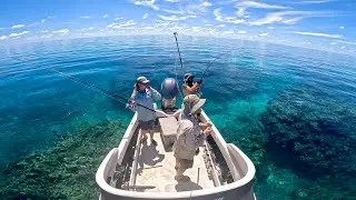 Great Barrier Reef Fishing in 1 metre of water. Ep 3