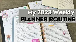 My 2023 Weekly Planning Routine #planwithme