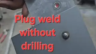 A different perhaps new method of plug welding that should be introduced to I-CAR #bodyshop #auto