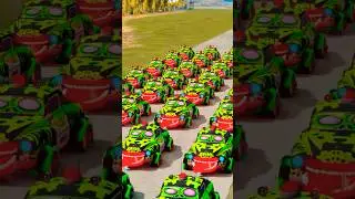 😱MACK 8 WHEELS ZOMBIE 🆚 100 SHERIFF ZOMBIE😱(BeamNG Drive)