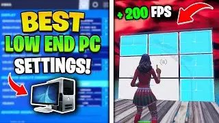 The *BEST* Keyboard and Mouse Settings In Fortnite For LOW END PCS In Under 20 Seconds.. 🌟⌨️