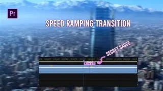 How to do Speed Ramp Transition with Adobe Premier In the easiest & perfect way