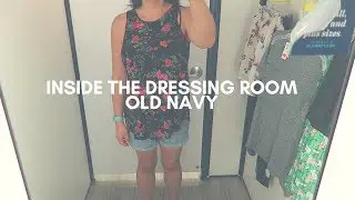 INSIDE THE DRESSING ROOM | OLD NAVY TRY ON HAUL