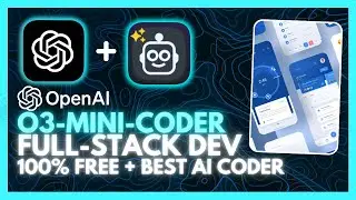 o3-Mini + Cline: BEST AI Coding Agent! Develop a Full-stack App Without Writing ANY Code! (FREE API)