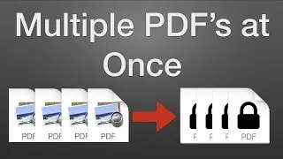 How to Automate and Encrypt Multiple PDFs at Once on a Mac