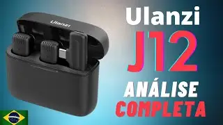 Ulanzi J12 - O microfone de lapela sem fio de melhor custo benefício