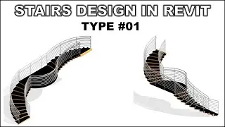 TYPE 01 | STAIRS DESIGN IN REVIT