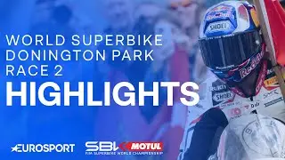 UNSTOPPABLE! 🤩 | World Superbike Championship | FULL Race 2 Highlights Donington Park