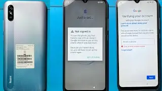 REDMI 9A Frp Bypass | Without Pc | REDMI 9A Google Account Lock Unlock | New Security Patch 2024