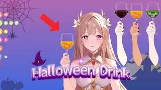 【Vtuber Assets】Halloween Drink Customizable【Live2D Item】