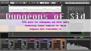 Dungeons of Sid - 120bpm chiptune with VSTSID