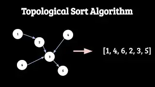 How to Topological Sort On Graphs (Explanation + Code)