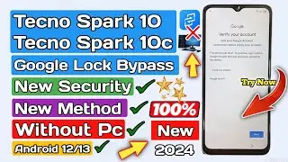 Tecno Spark 10 Frp Bypass | Tecno Spark 10c Frp Bypass | Tecno Kl5Q Frp Bypass | Tecno Kl5k frp