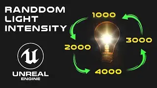 Random Light Intensity In Unreal Engine 5 Using Blueprints