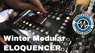 Superbooth 2017: Winter Modular Eloquencer - 8 Track Performance Sequencer