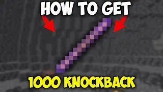 How to Get Knockback 1,000 Stick in Minecraft 1.20.6 | Knockback 1000 Stick in Minecraft 1.21