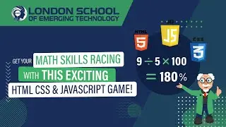 Get Your Math Skills Racing with this Exciting HTML CSS & JavaScript Game!